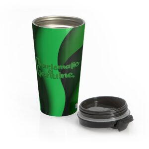 MOODUBLES Charismatic & Genuine Green Stainless Steel Travel Mug
