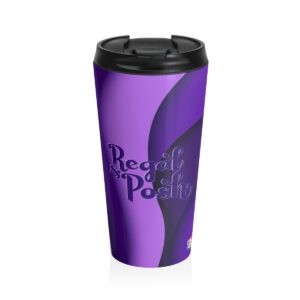 MOODUBLES Regal & Posh Purple Stainless Steel Travel Mug