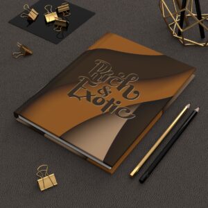 MOODUBLES Rich & Exotic Brown Hardcover Journal Matte