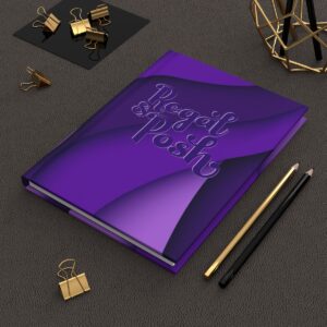 MOODUBLES Regal & Posh Purple Hardcover Journal Matte