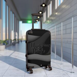 MOODUBLES Mysterious & Dark Black Small Suitcase