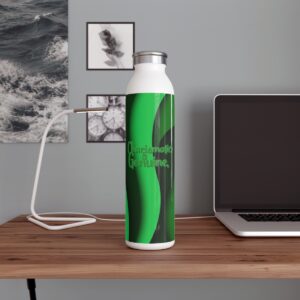 MOODUBLES Charismatic & Genuine Green Slim Water Bottle