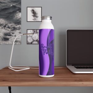 MOODUBLES Regal & Posh Purple Slim Water Bottle