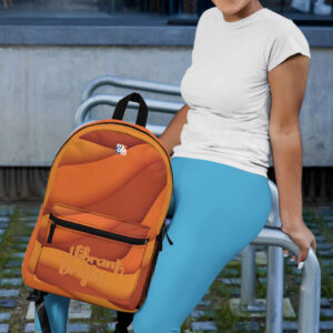 MOODUBLES Vibrant & Bright Orange Backpack
