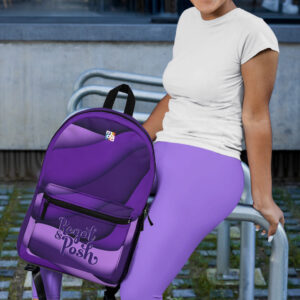 MOODUBLES Regal & Posh Purple Backpack