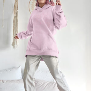 MOODUBLES Cute & Cuddly Light Pink Hoodie Unisex
