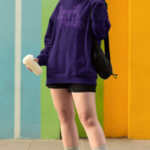 MOODUBLES Regal & Posh Purple Hoodie Unisex