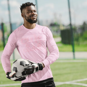 MOODUBLES Cute & Cuddly Light Pink Long Sleeve T-Shirt