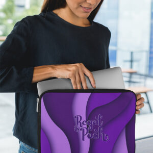 MOODUBLES Regal & Posh Purple 13" Laptop Sleeve