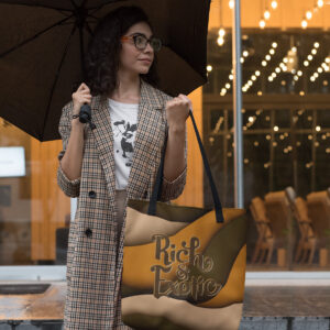 MOODUBLES Rich & Exotic Brown Tote Bag