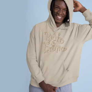MOODUBLES Rich & Exotic Light Brown Hoodie Unisex