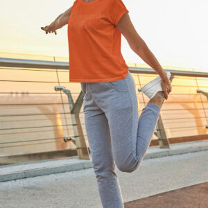 MOODUBLES Vibrant & Bright Orange T-shirt Short Sleeves