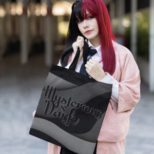 MOODUBLES Mysterious & Dark BlackTote Bag