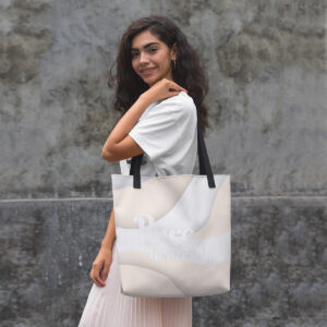 MOODUBLES Pure & Heavenly White Tote Bag